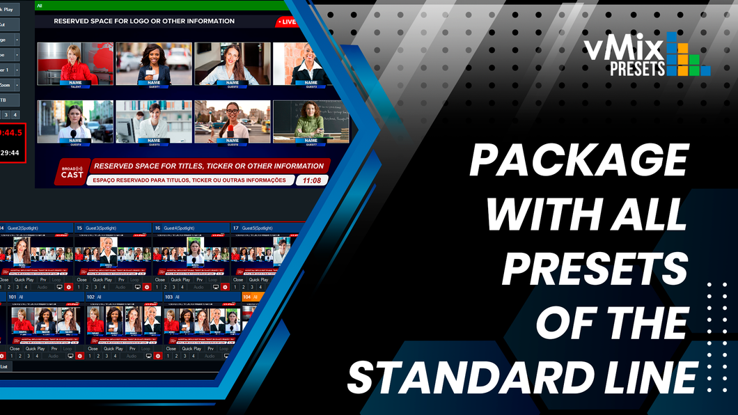 PACKAGE ALL PRESETS OF THE STANDARD LINE
